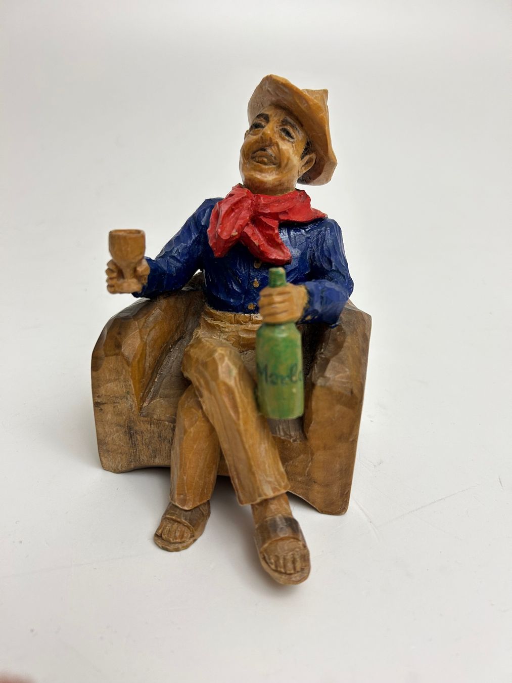 Statuette: Skulptur von Holzbildhauer geschaffen – Usato da Rheineck venduto da emma.gut