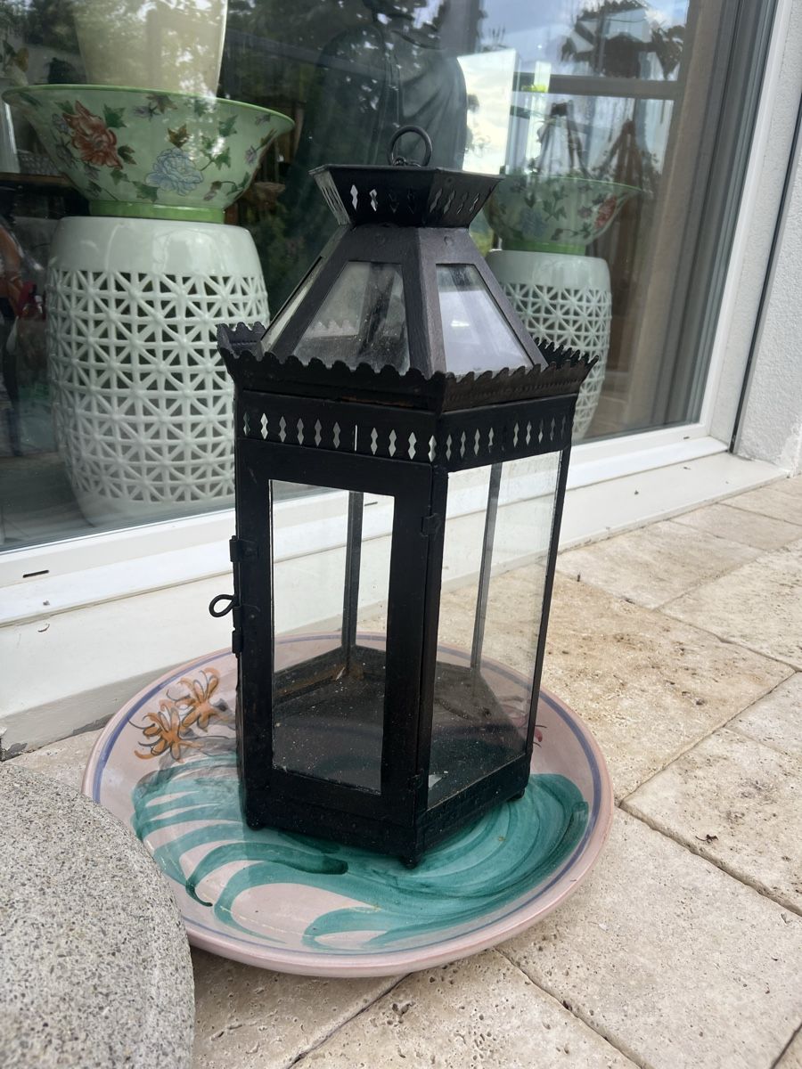 Tutte le decorazioni: Windlicht gross – Usato da Bremgarten b. Bern venduto da ABalli