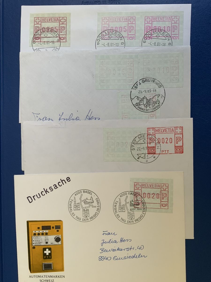 Tous les timbres: Automatenbriefmarken – D'occasion à Binningen par chr_cr5n