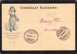 GS Suchard Ausland 10 Rp , PK029.Such.40 ,(S12/05) , grau