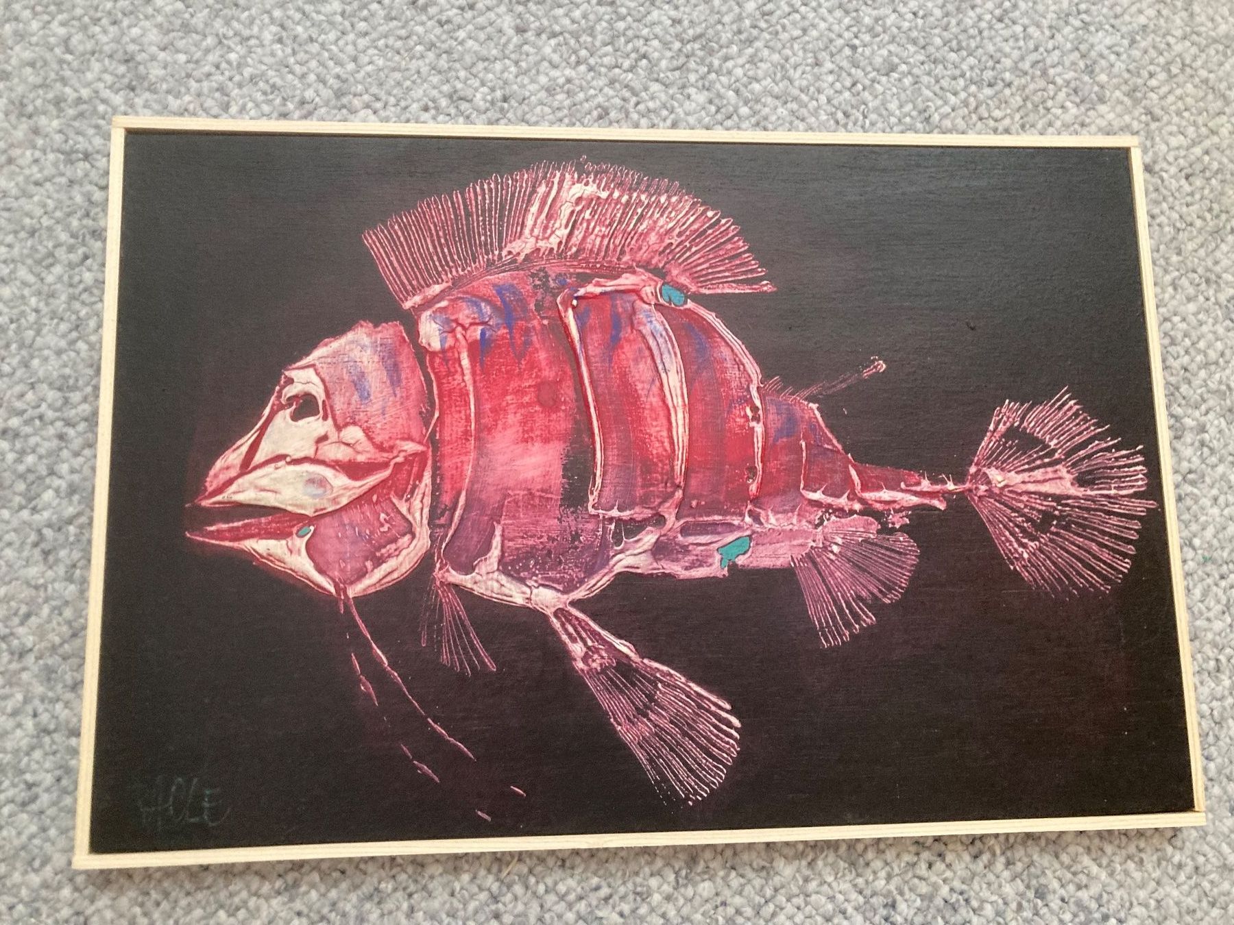 Gemälde: Original Oelbild von Paul Racle – Gebraucht aus Mönthal von bossma