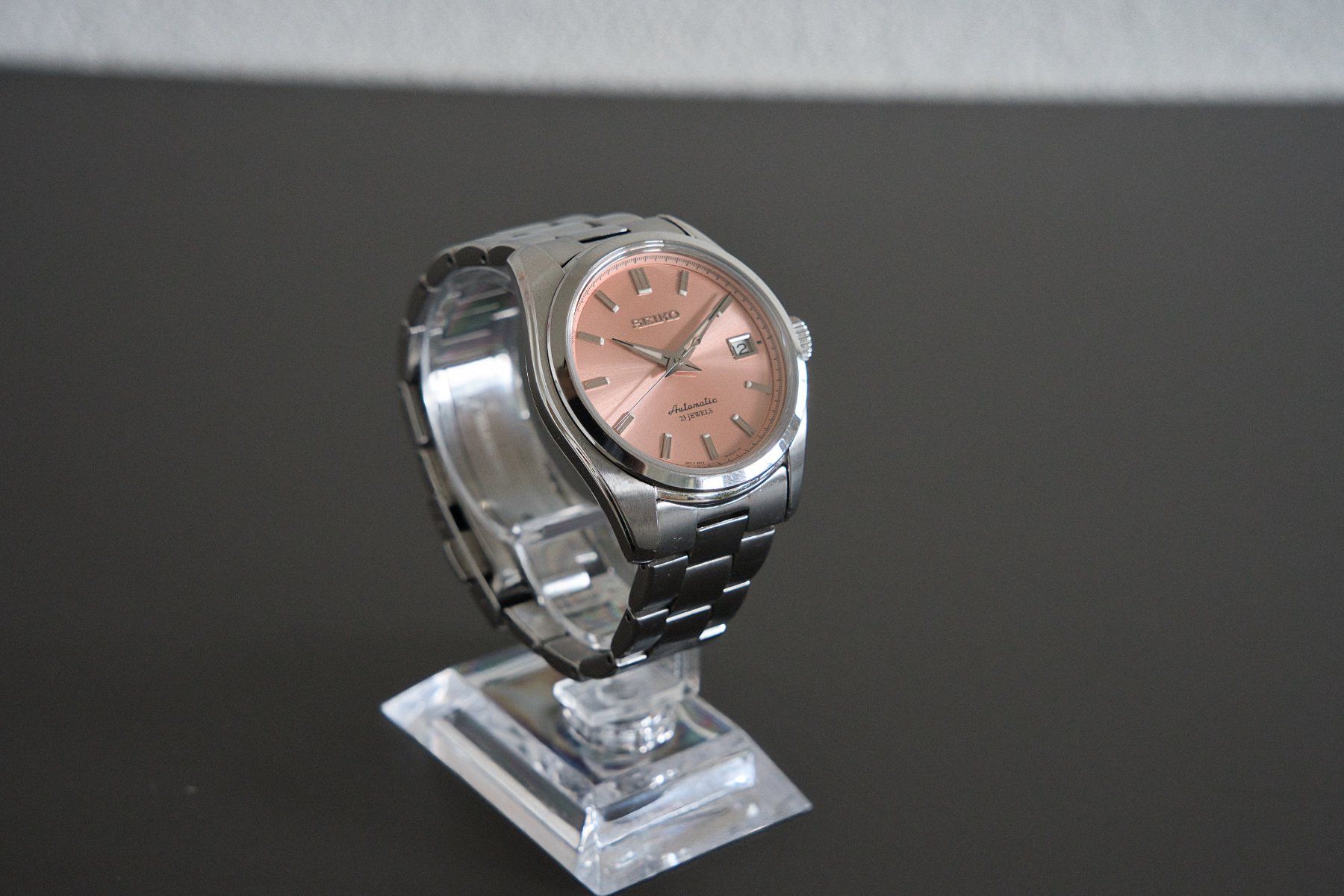 Seiko Orologi: Seiko Spirit SARB Automatic Salmon Full Set – Usato da Zürich venduto da rad-raf 3