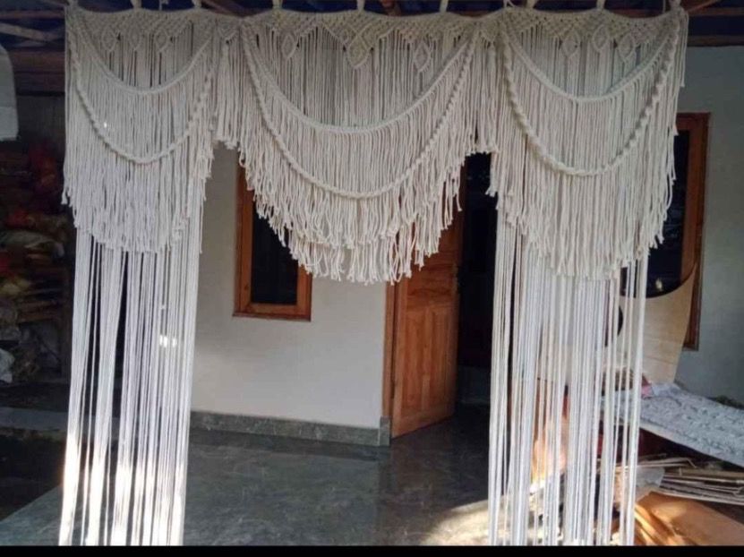 Vorhänge: makramee macrame boho vorhang traubogen hochzeit shooting – Neu (gemäss Beschreibung) aus Bürglen TG von cikadaga