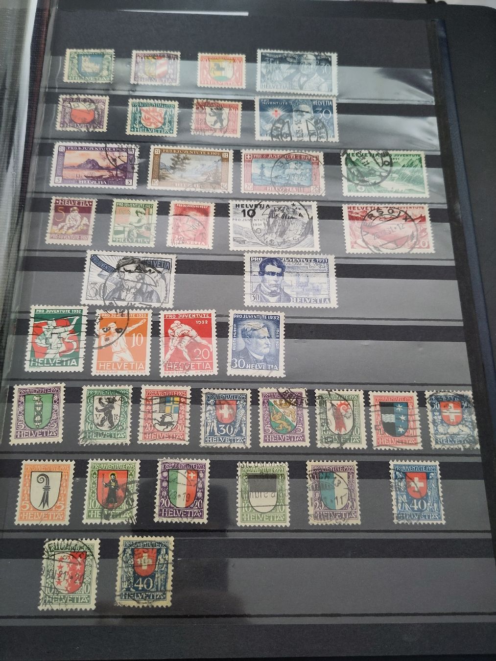 Alle Briefmarken: Briefmarken Sammlung Schweiz diverse Werte – Gebraucht aus Höri von Samsa9 3