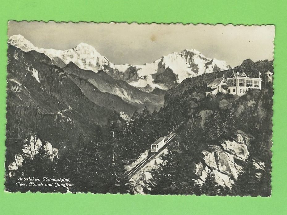 Cartoline postali: Interlacken, Heimwehfluh – Usato da Zürich venduto da t24_de