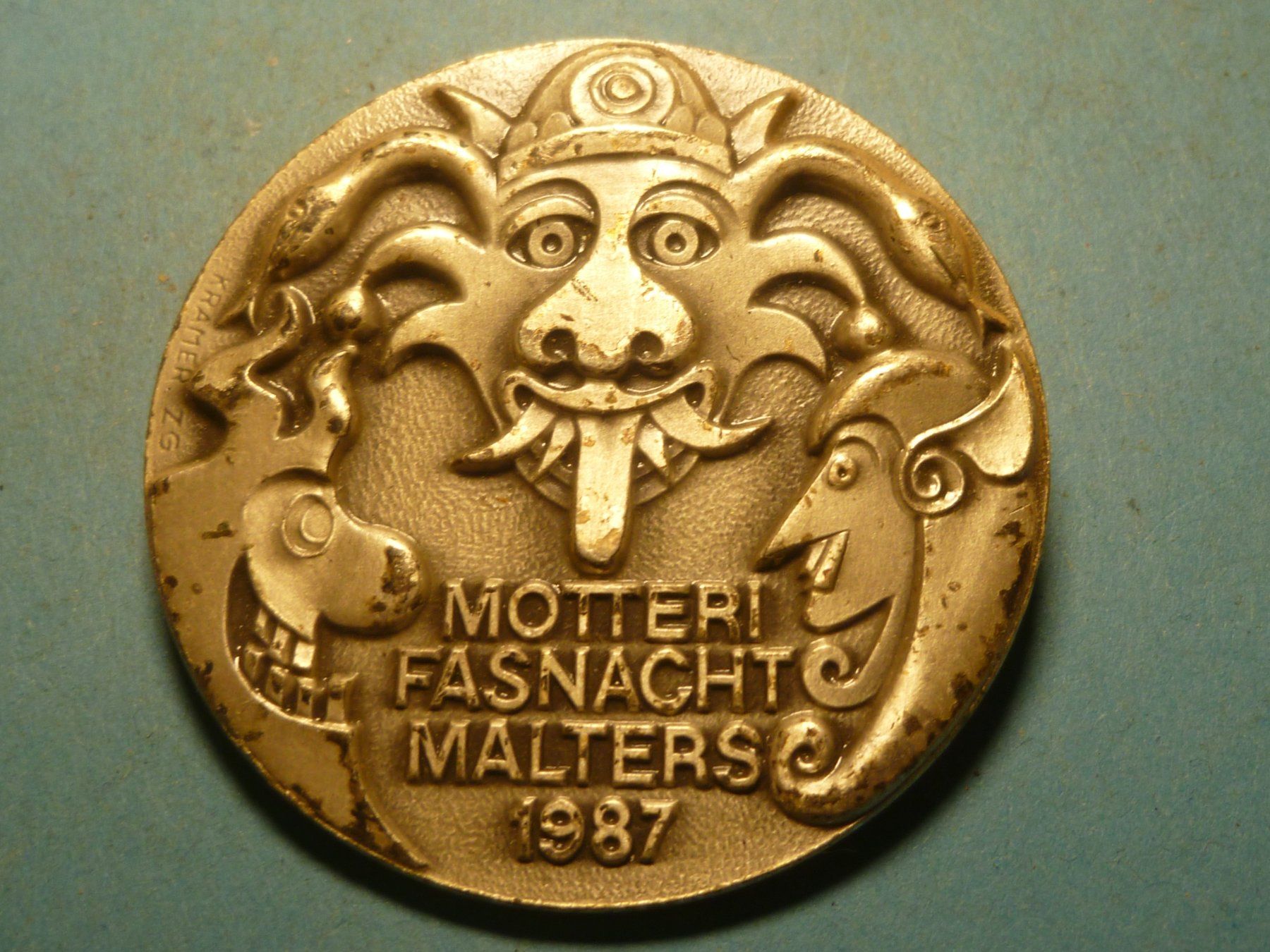 Placchette & Badge: MALTERS 1987 SILBER – Usato da Ried (Muotathal) venduto da Mandarin02