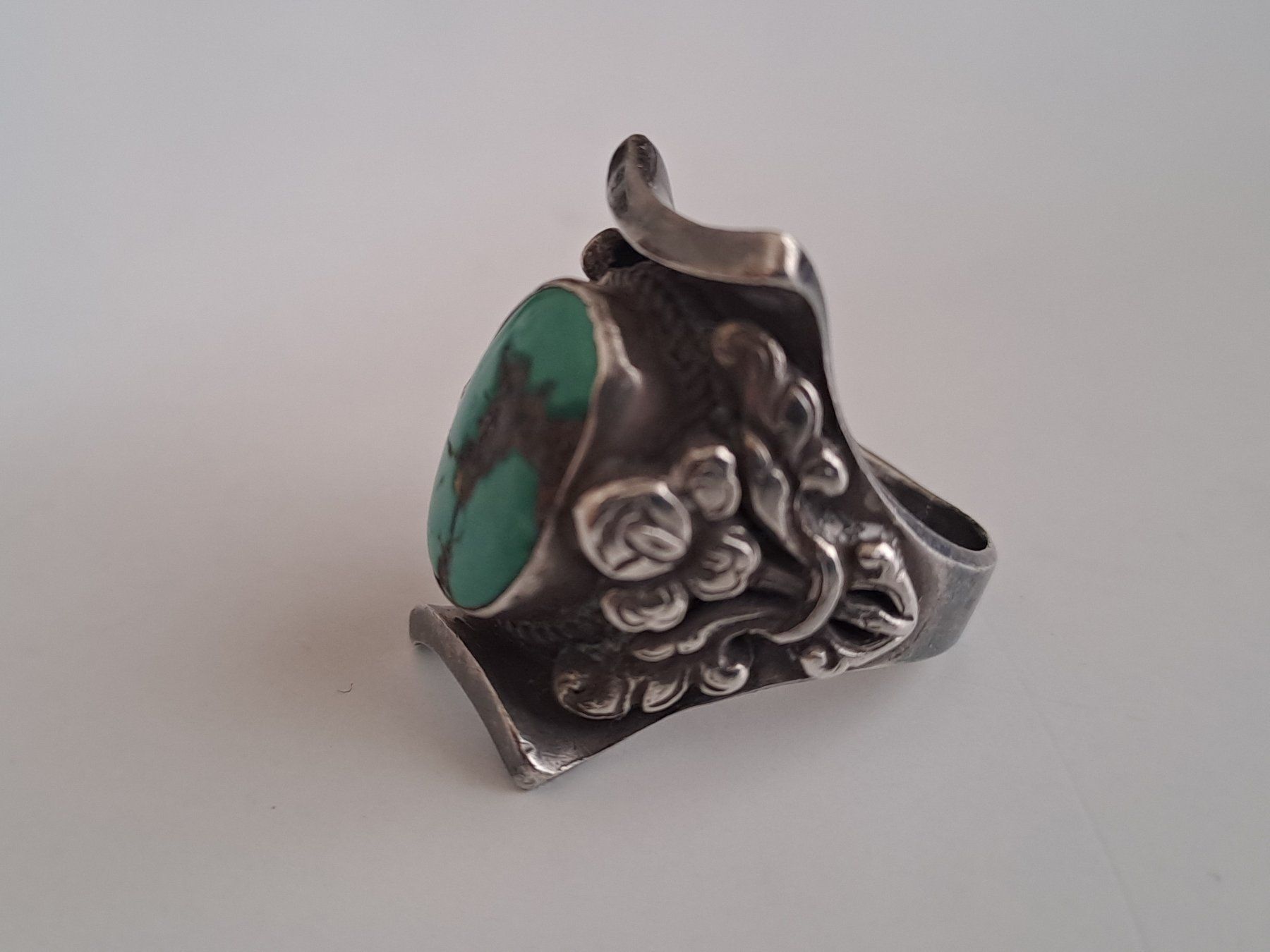Anelli: BAGUE ARGENT TURQUOISE TIBET – Usato da LAUSANNE venduto da KWEW 2