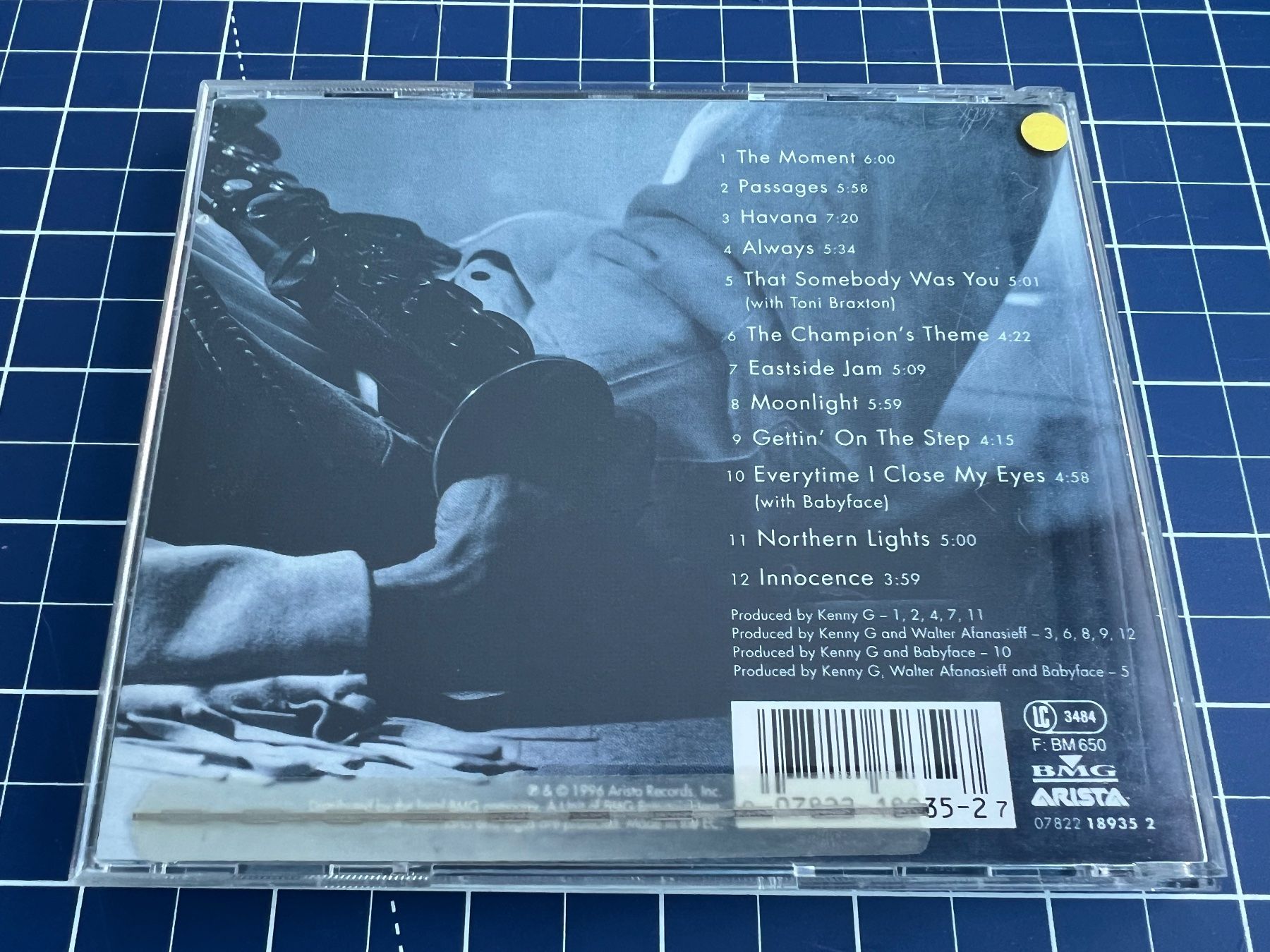 CDs: Kenny G  – The Moment – Gebraucht aus st.gallen von sophiephie 2