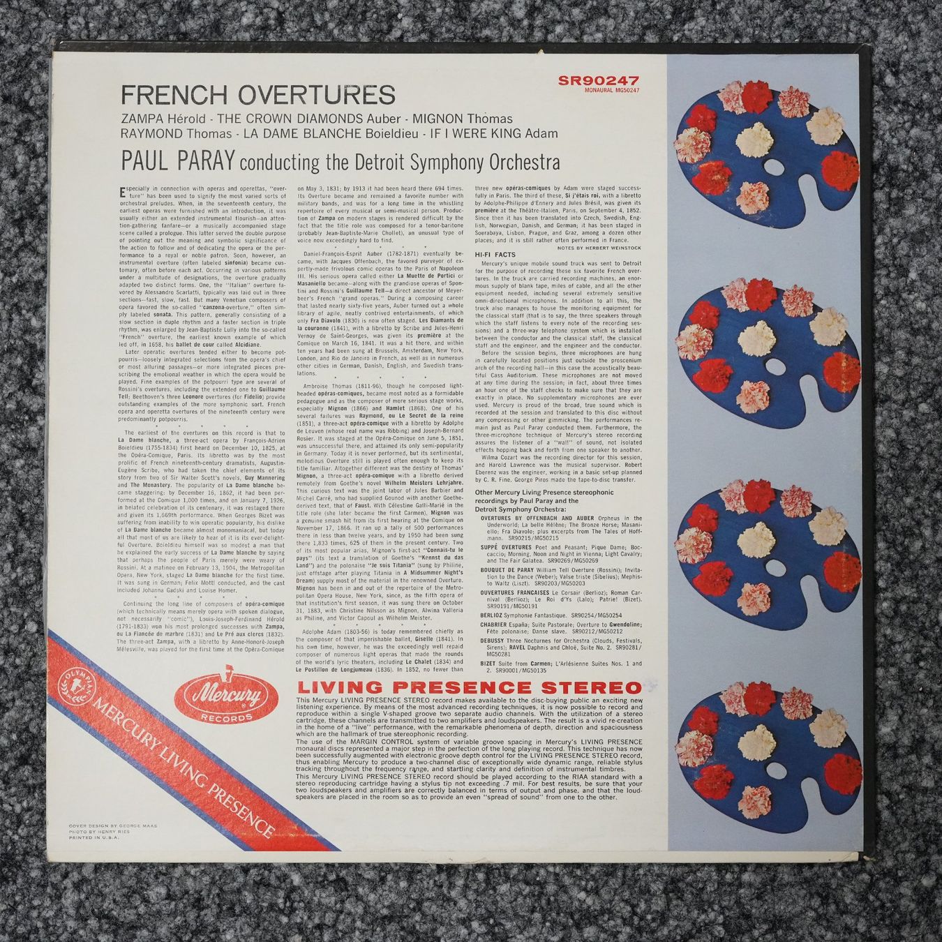 Dischi in vinile: Mercury SR 90247 / French Overtures – Usato da Brunnen venduto da Techfreak1 1