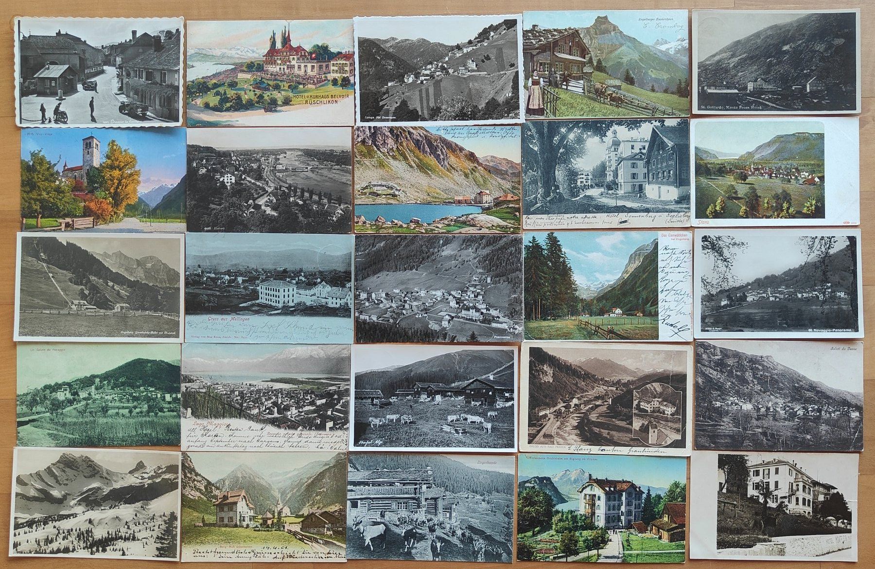 Cartoline postali: Super Lot, Posten mit 170 kleinformatigen Ansichtskarten – Usato da St. Erhard venduto da Chaeferli6 1