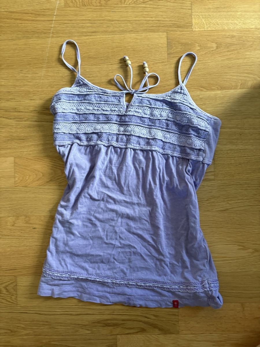 Top: Vintage Top, lila, Grösse M – Usato da Basel venduto da jelena.rk