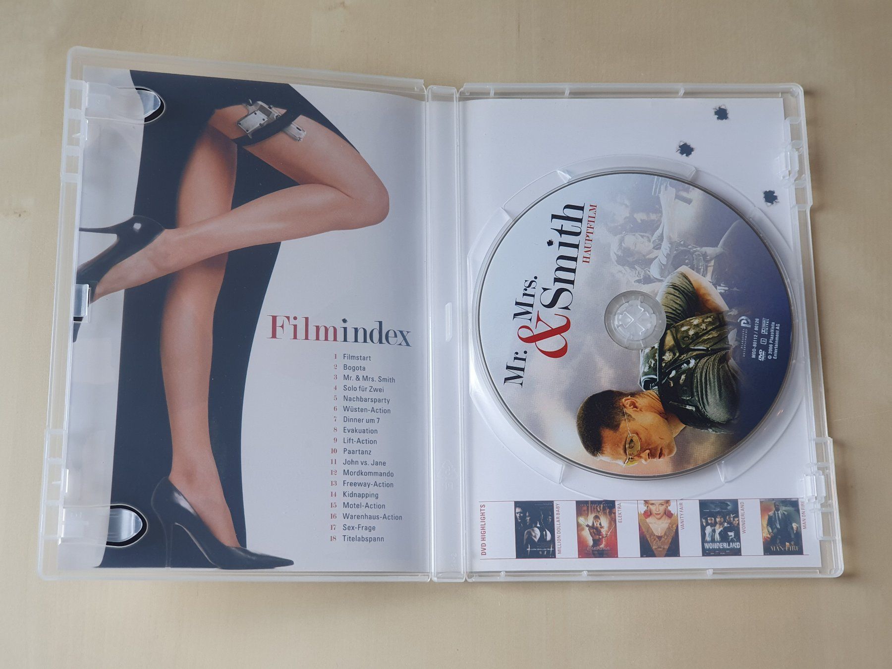 Tutti i DVDs: Mr. & Mrs. Smith – Usato da Stansstad venduto da collectorsshop 2