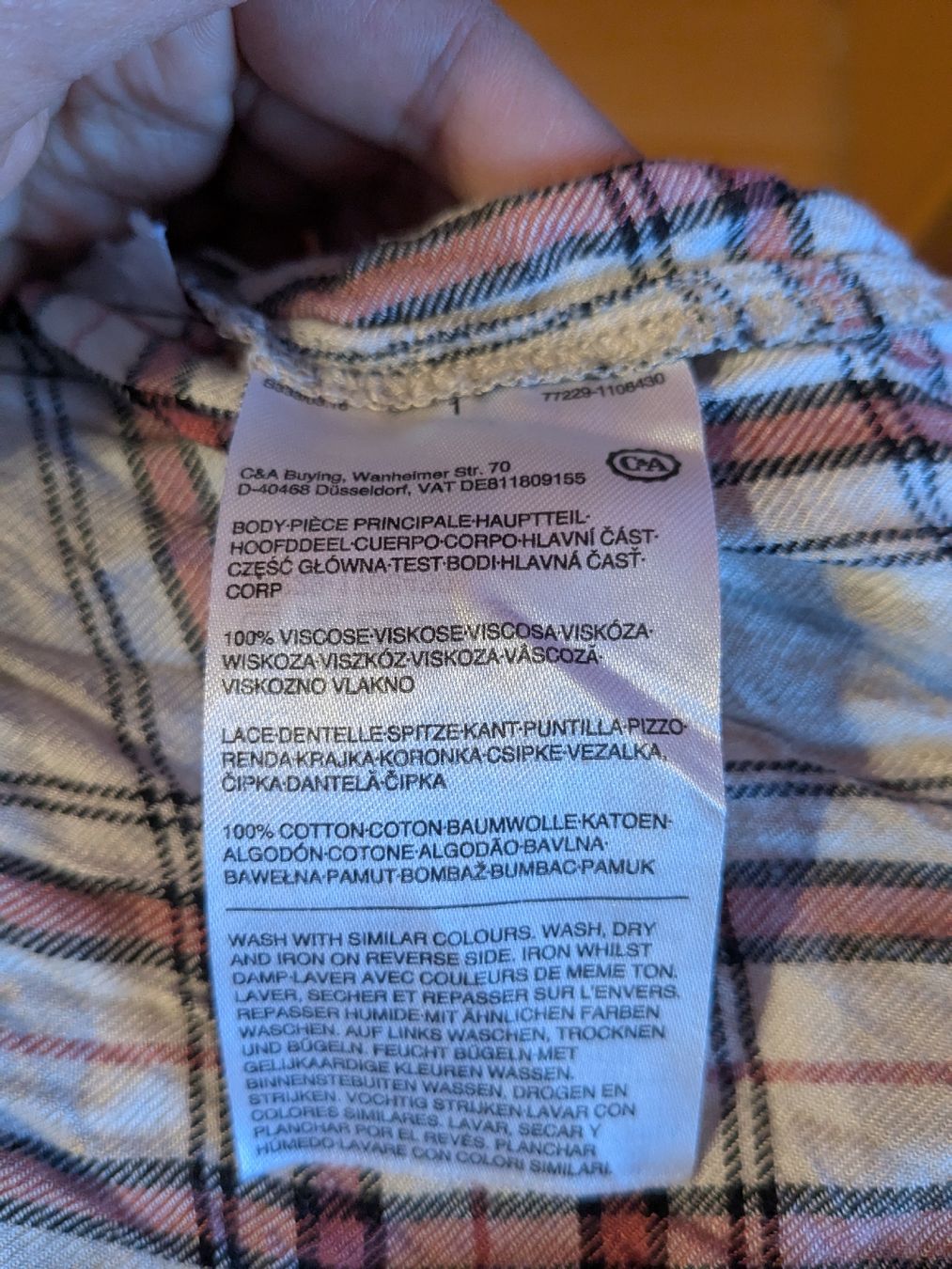 C&A Camicette: chemise – Usato da Vionnaz venduto da MarinaMGB 1