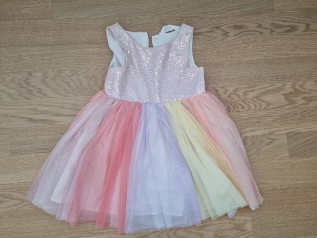 Süsses  Kleid Pailletten Gr. 92 Festlich