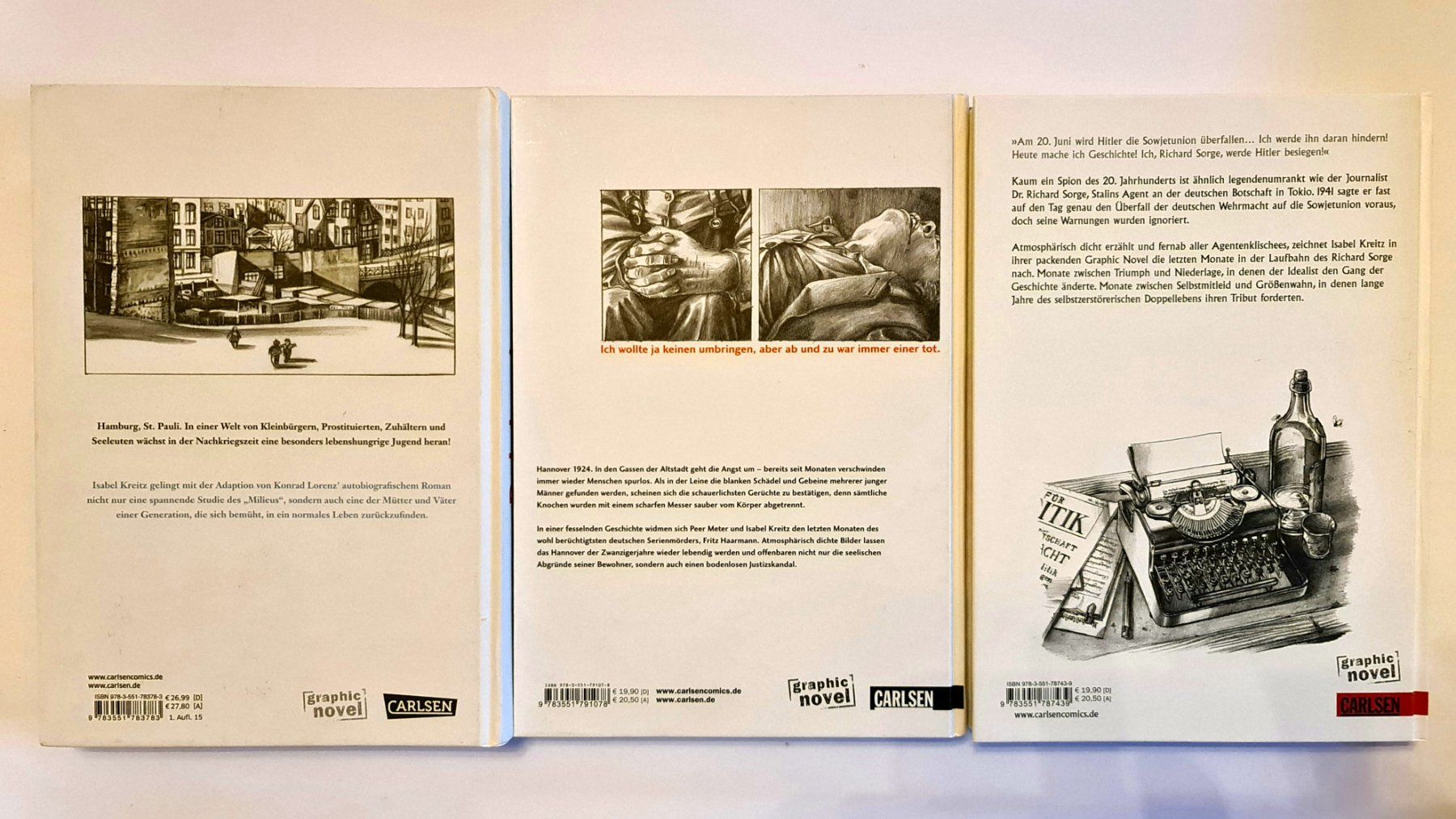 Fumetti: 3 Graphic Novels von Isabel Kreitz, Carlsen – Nuovo (secondo la descrizione) da Aesch BL venduto da pri_fp8t 1