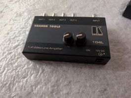 Kramer 104 L 1:4 Video Amplifier + Netzteil 12VDC