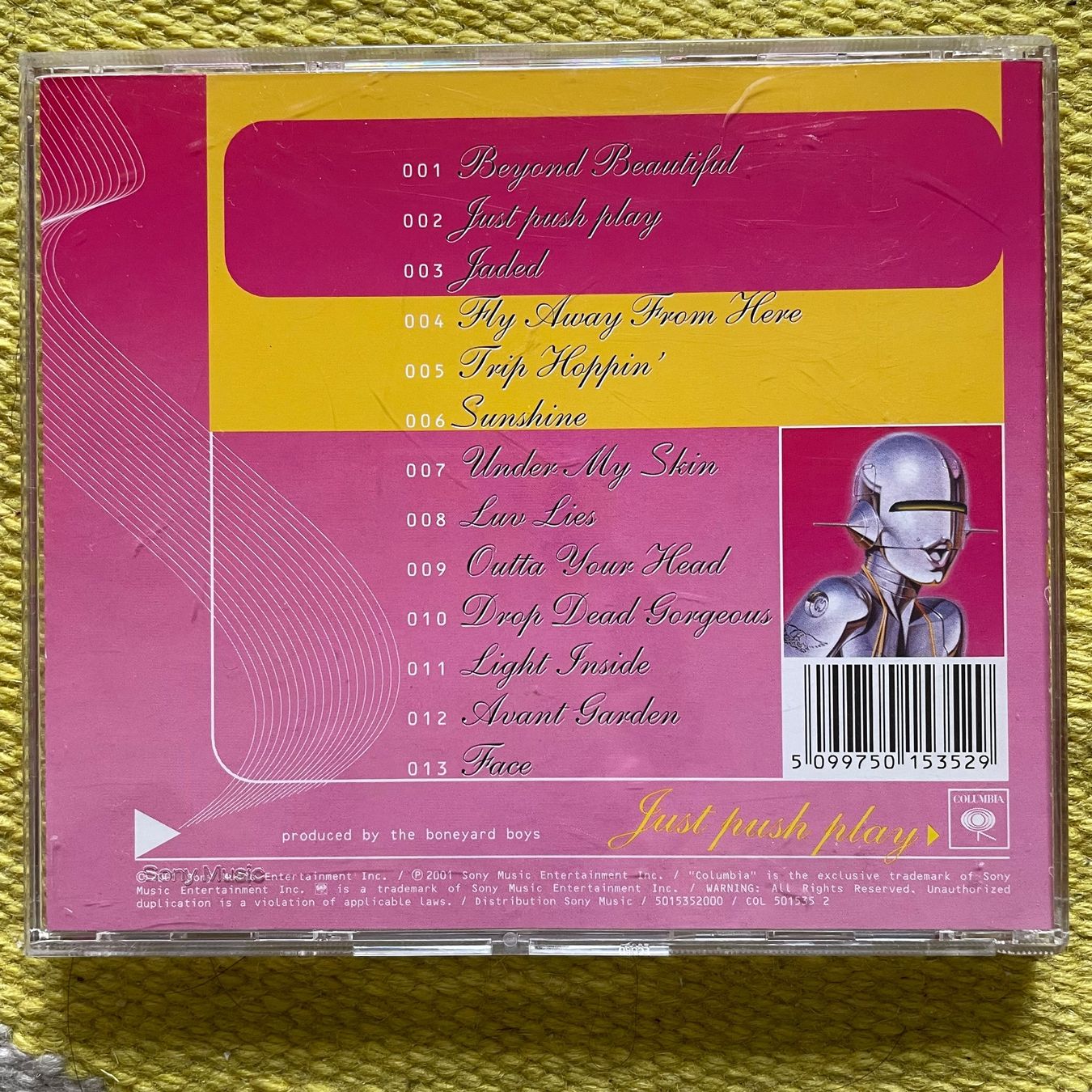 CD: AEROSMITH-JUST PUSH PLAY – Usato da Rorschacherberg venduto da CD-Roli 1