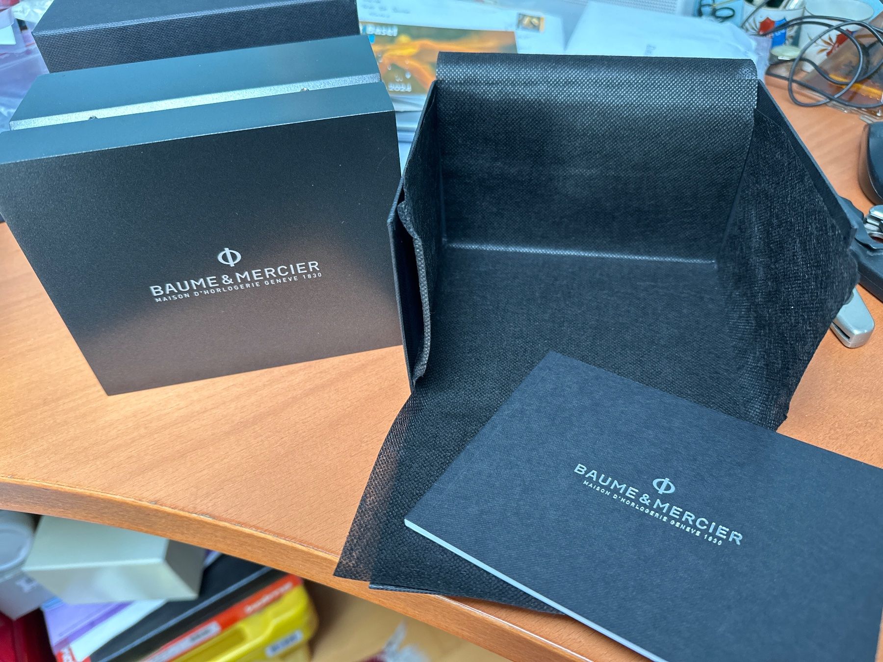 Baume & Mercier Orologi: Baume & Mercier Hampton Rectangular ungetragen – Usato da Morbio Inferiore venduto da Ecod 6
