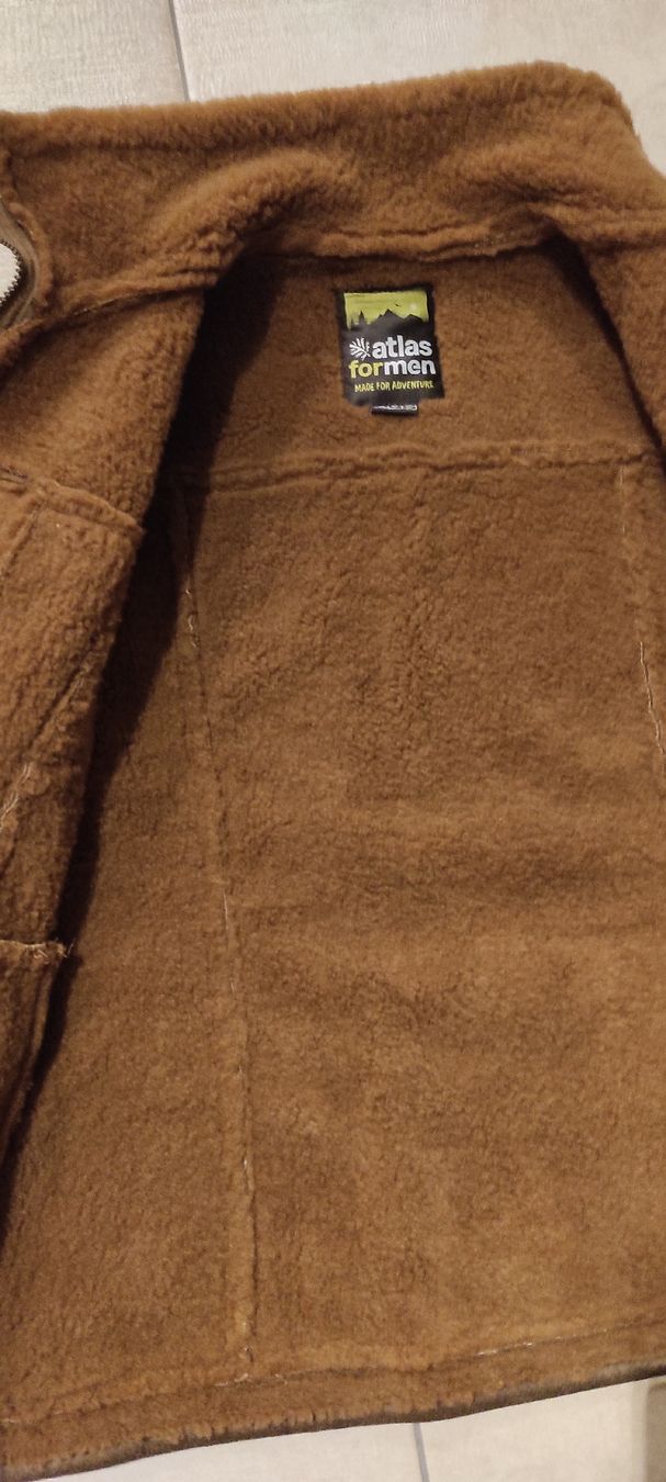 Giacche: Pilotenjacke in Wildlederoptik mit Teddyfutter Herren Gr. L – Nuovo e nell'imballaggio originale da Zollbrück venduto da Turner5 6