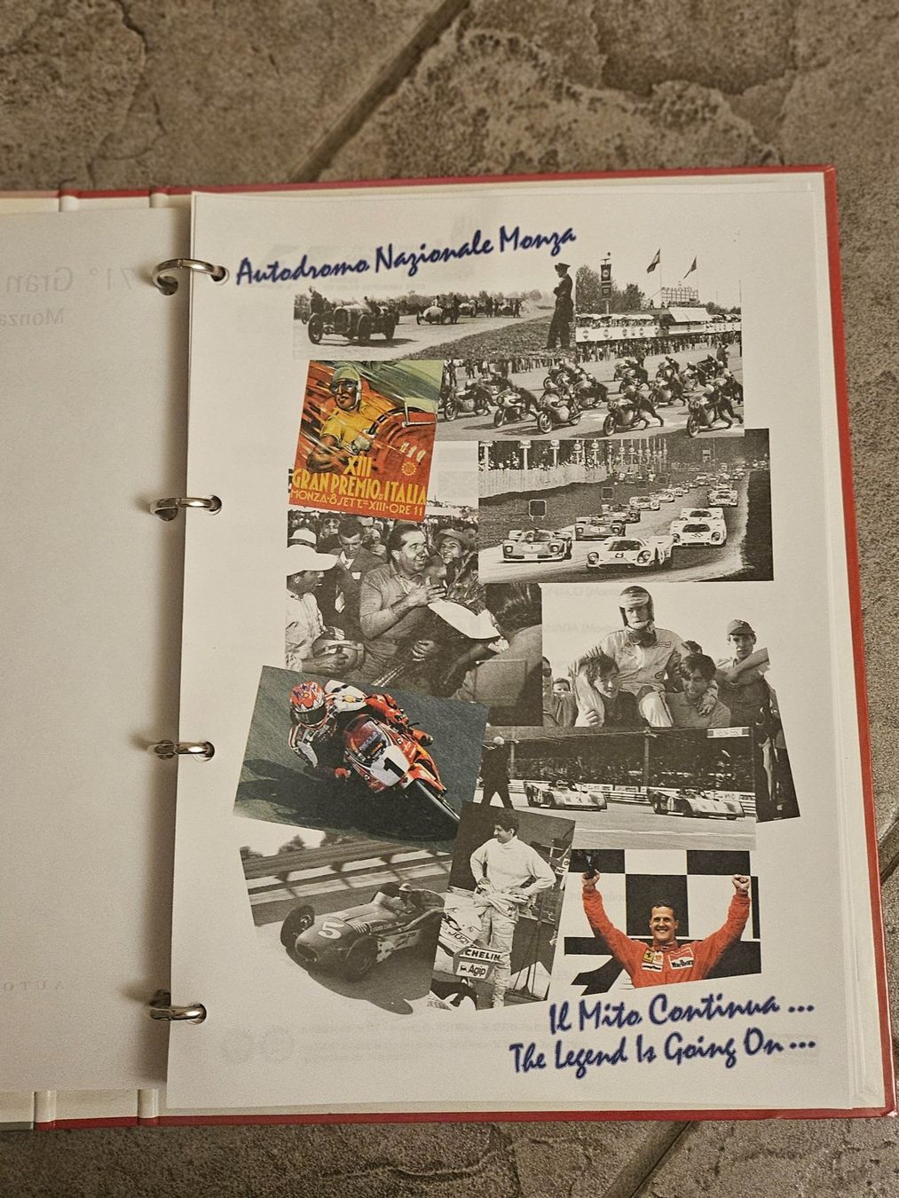Dokumente: Formula one  - Formel 1 - 71. GP Monza im 2000 – Neu (gemäss Beschreibung) aus Kollbrunn von equipe-bachofner.ch 4