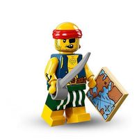 SCALLYWAG PIRATE LEGO MINIFIGURE 71013 serie 16 new in open‪