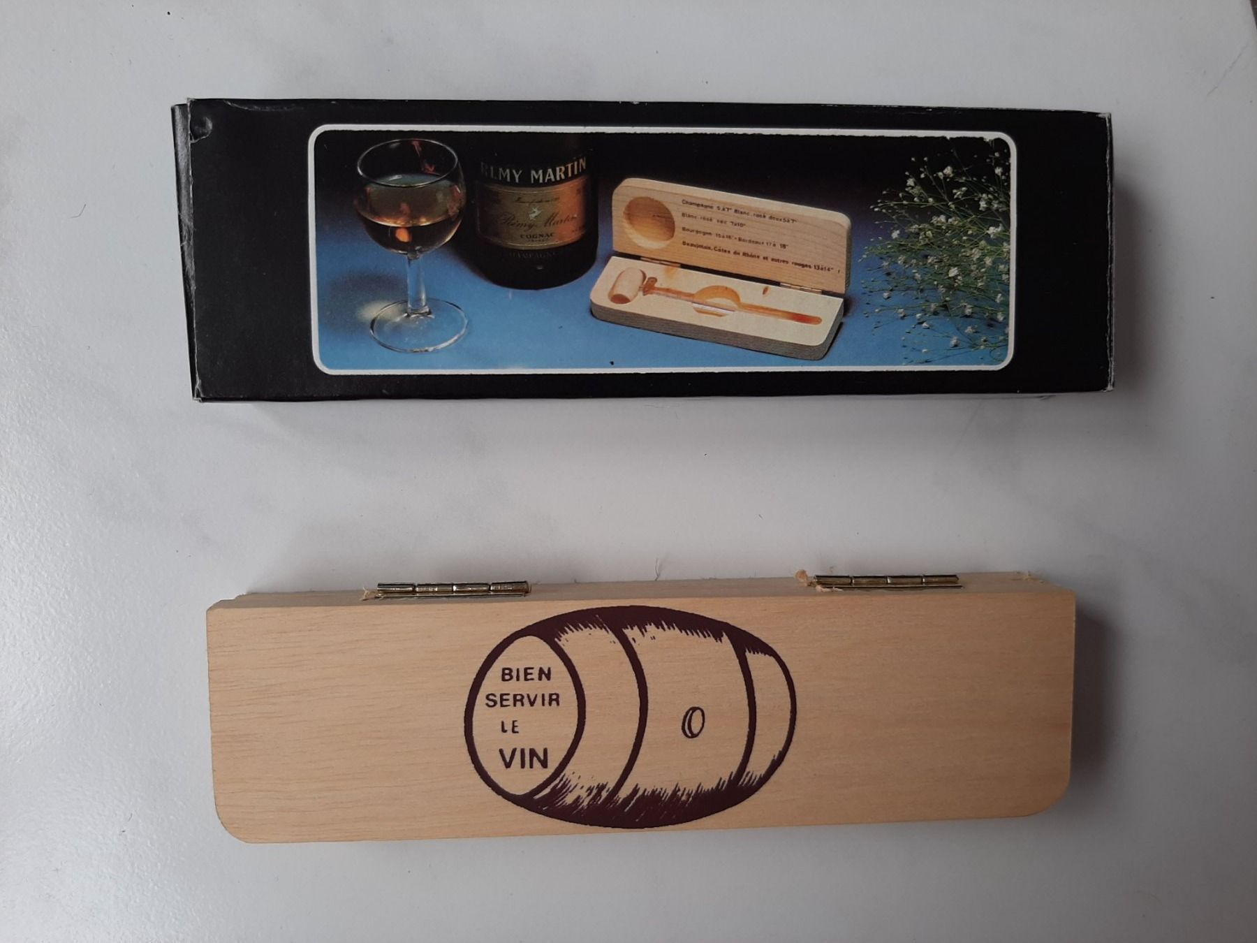 Sonstiges für Haushalt & Wohnen: Wein-Thermometer in schöner Holzbox – Neu (gemäss Beschreibung) aus Nottwil von Janny77 3