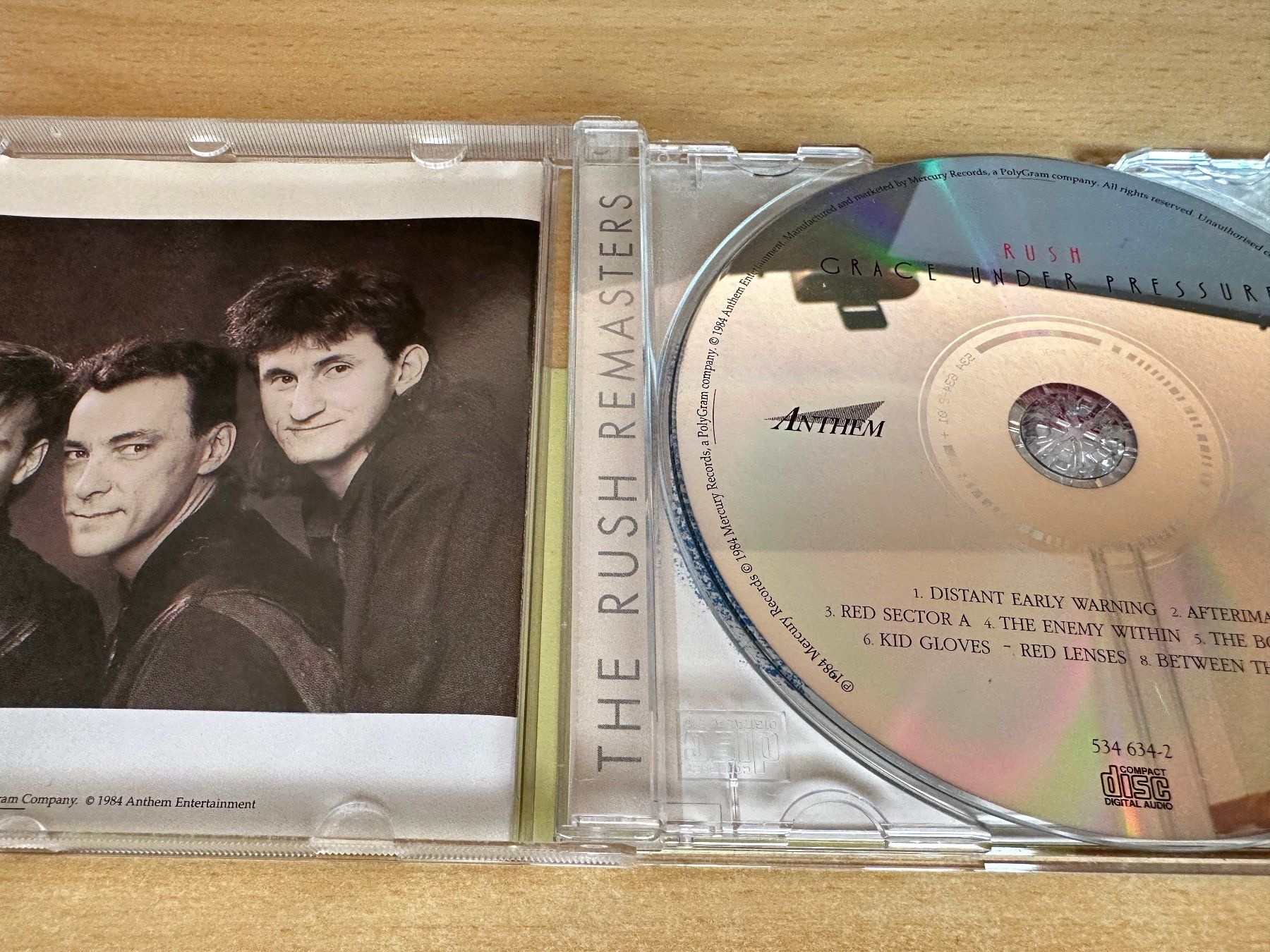 CD: M1 Rush – Grace Under Pressure – Usato da Rikon im Tösstal venduto da Alpenmutz 2