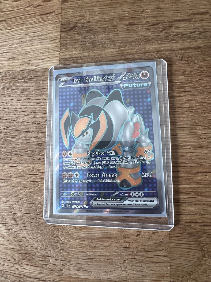 Pokémon Carte collezionabili: Iron Boulder EX #192/162 Pokemon Temporal Forces – Nuovo (secondo la descrizione) da Bülach venduto da chevelle77 2