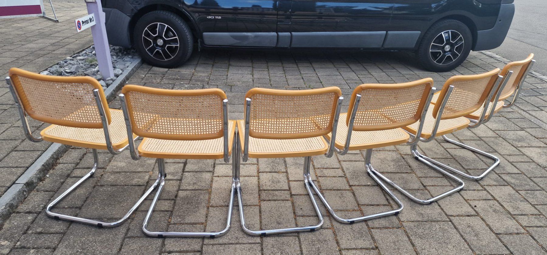 Sedie: Vintage Freischwinger Stühle 6 Stück – Usato da dietikon venduto da Deva64 2