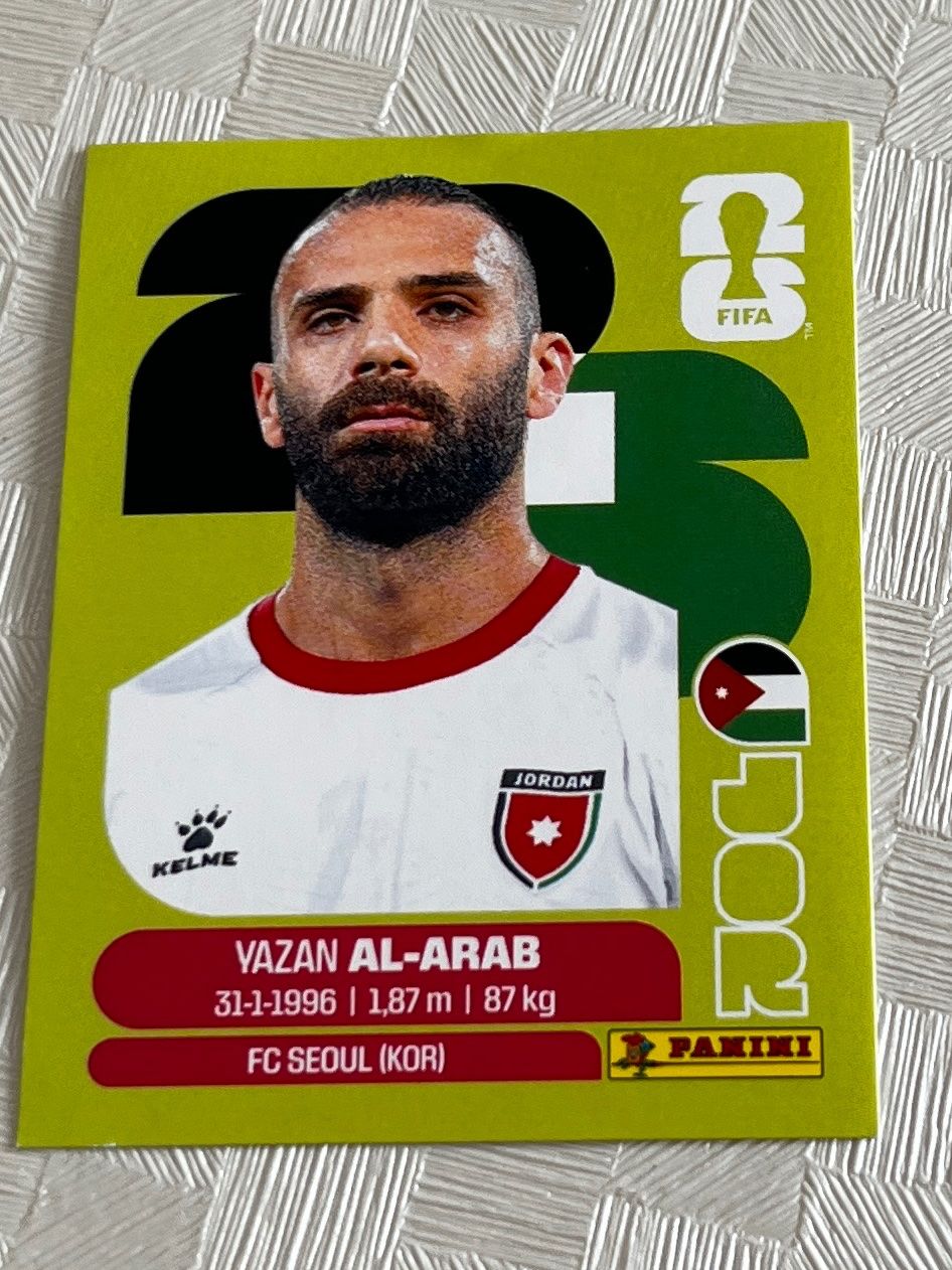 Panini Carte collezionabili: Panini Fifa Word Cup 2026 JOR 5 – Usato da Winterthur venduto da Numero1