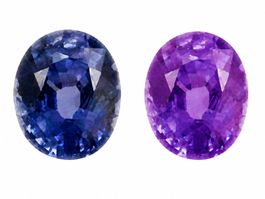 Natürlicher Color Change Saphir 0.47ct – Unbehandelt (IGI)