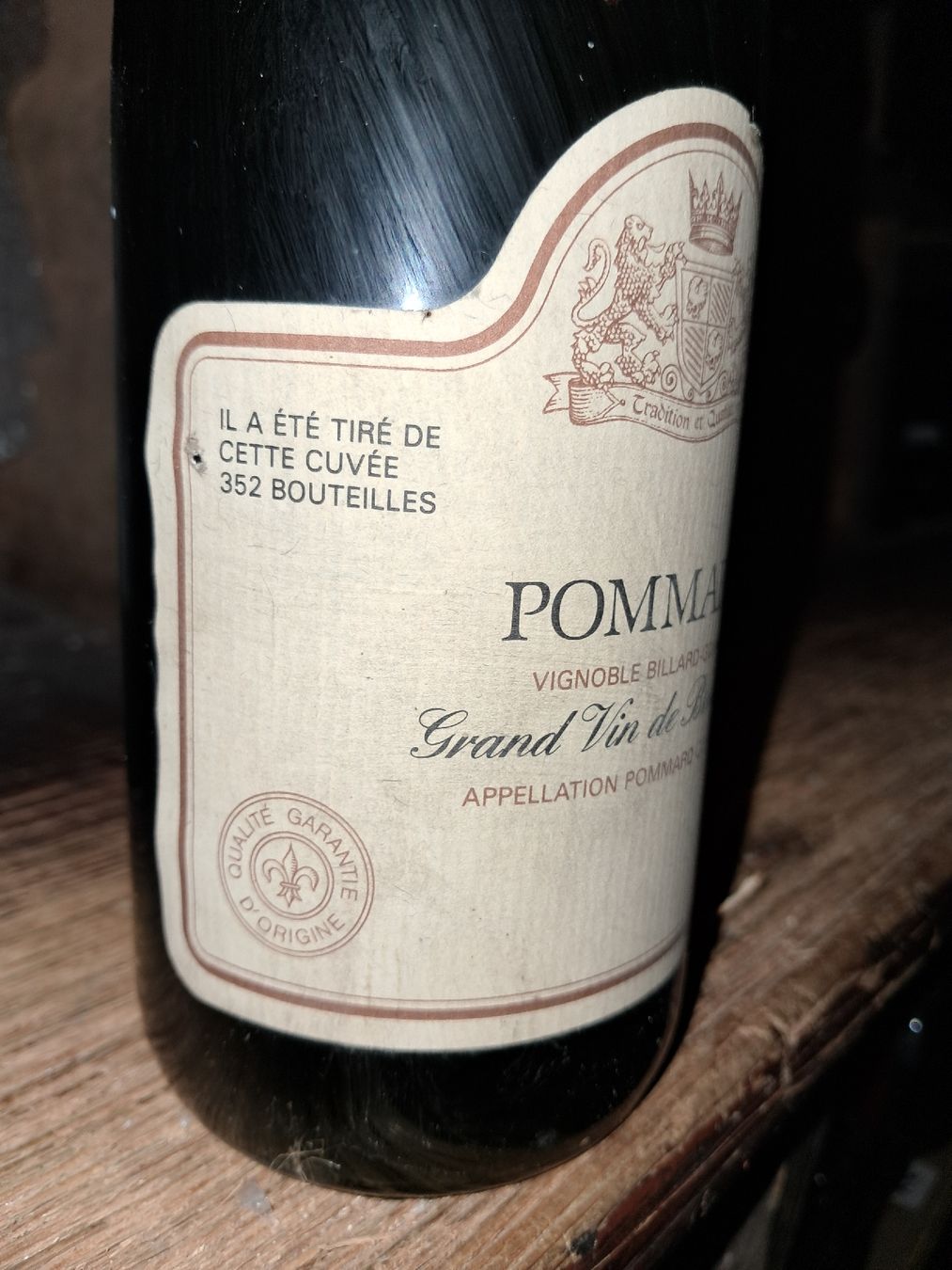 Vino: Pommard Domaine Billard-Gonnet 1981 – Nuovo e nell'imballaggio originale da Le locle venduto da juliensaran 2