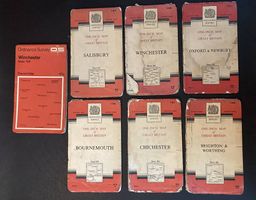 7 Landkarten von Grossbritannien der Ordnance Survey