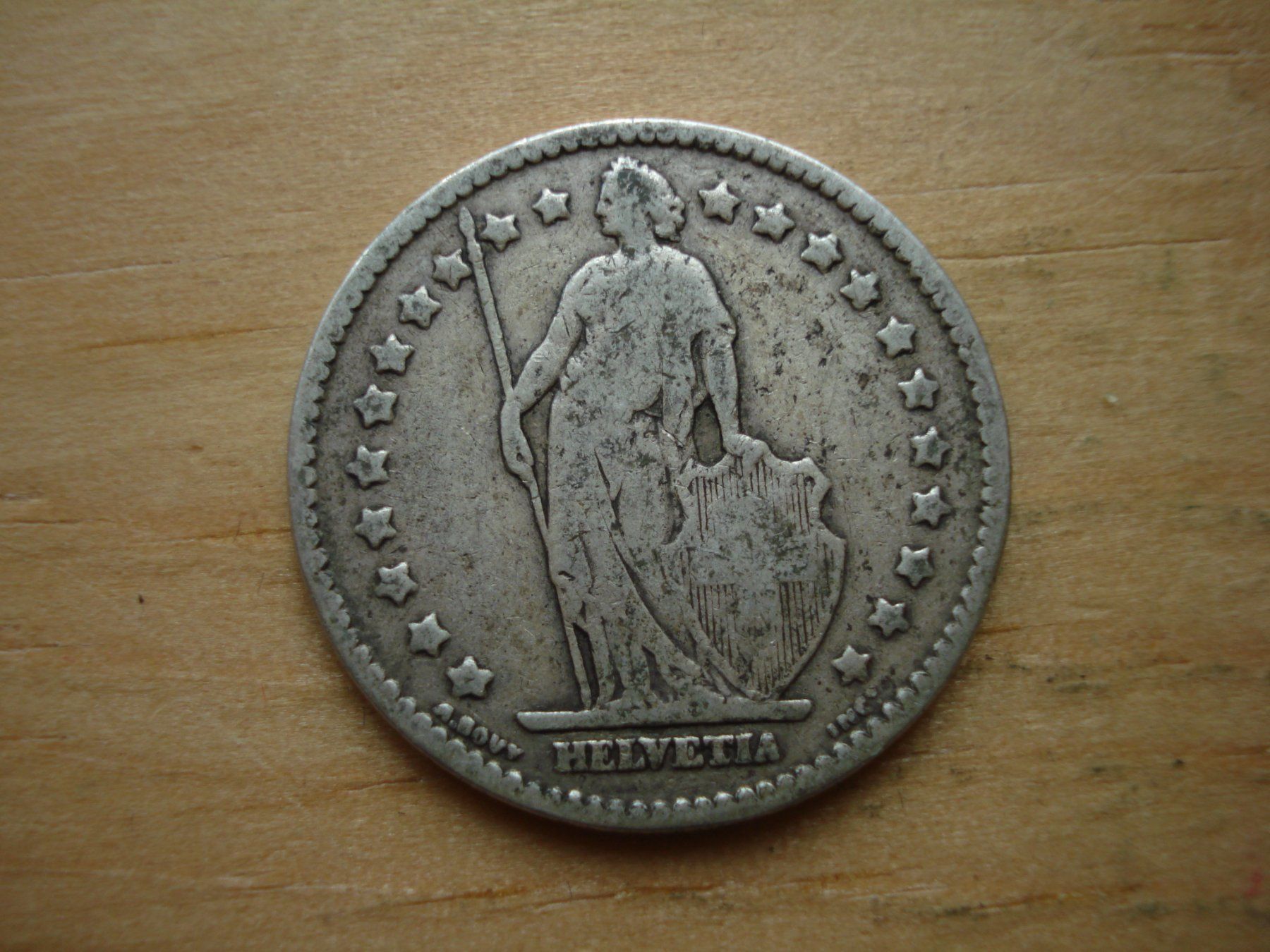 Tutti le monete: (Z3) 1 Franken 1908 – Usato da Erlach venduto da Net-Coins 1
