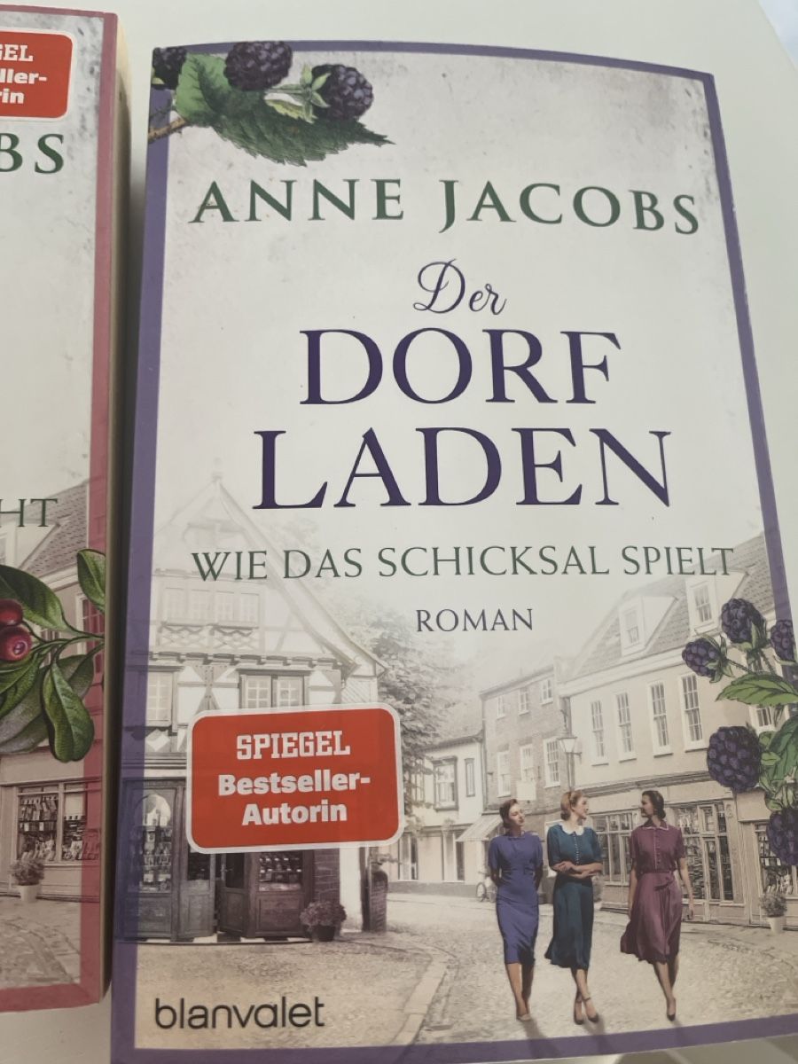 Libri: Der Dorfladen, Roman Trilogie, Anne Jacobs – Usato da Derendingen venduto da CaMiPa5 3