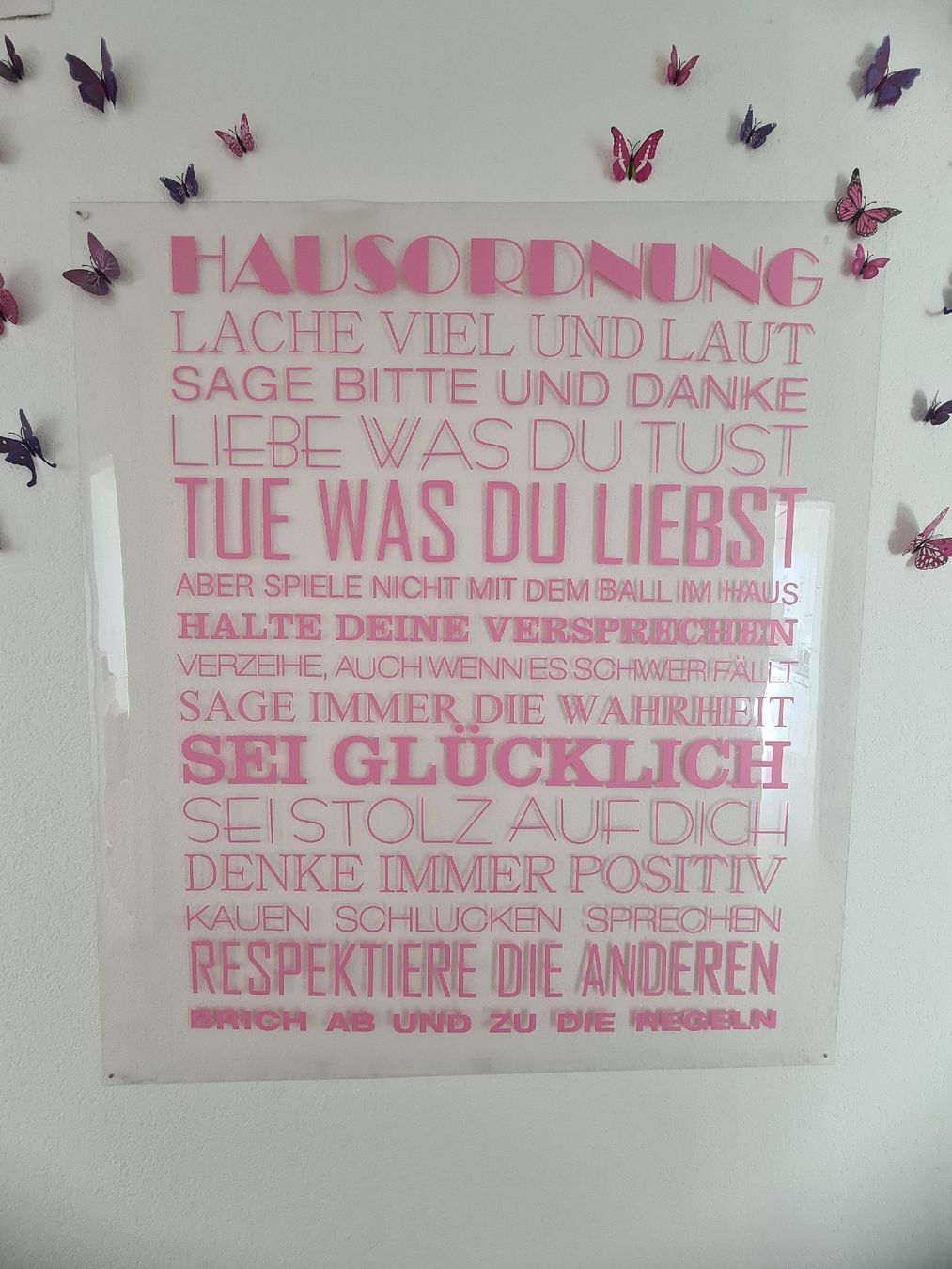 Tutte le decorazioni: Schriftzug auf Plexiglas – Usato da Zollikofen venduto da melanie057