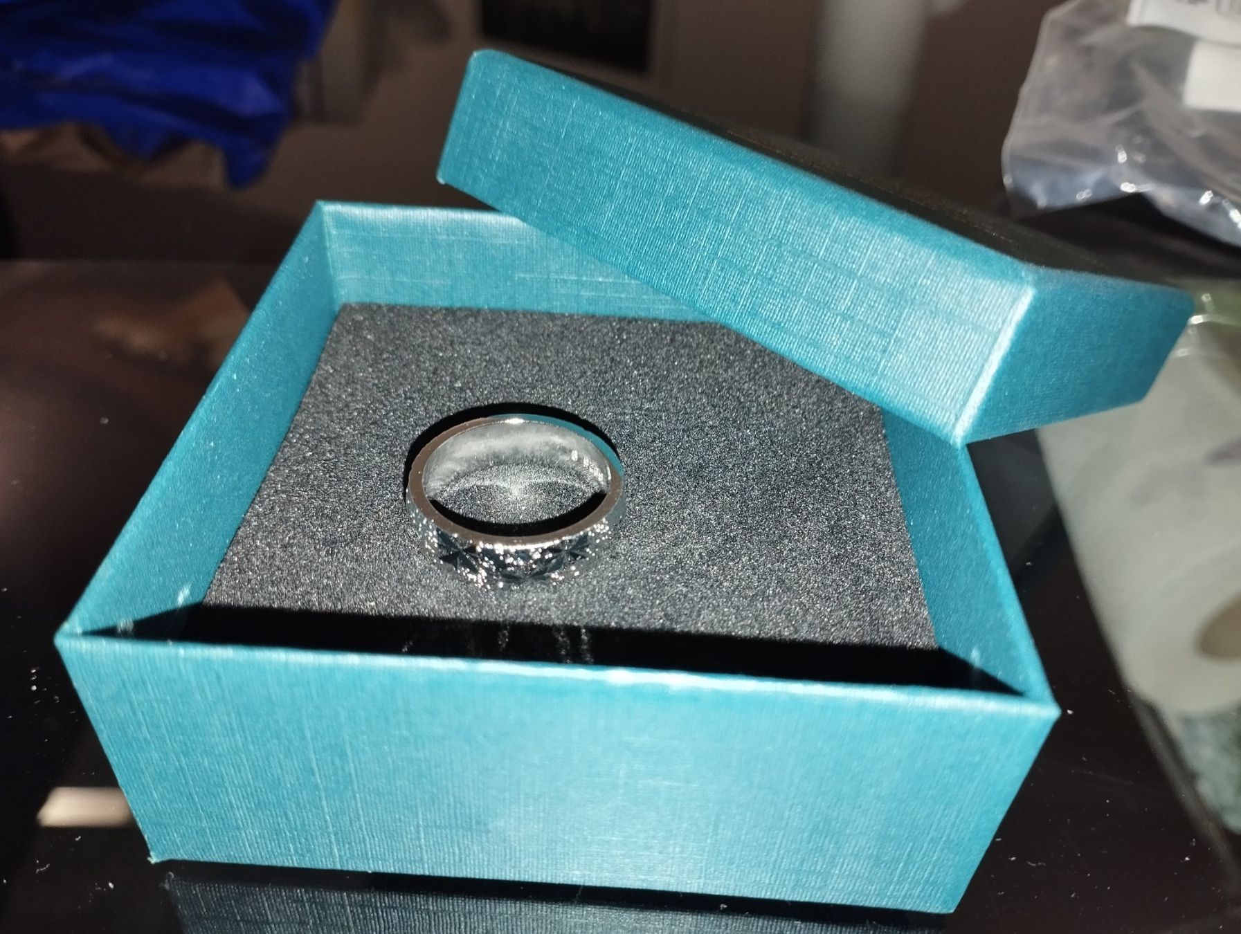 Ringe: 925 Silver Ring, Size 9 unisex (see table) – Neu und originalverpackt aus MONTHEY von Tibobo 4