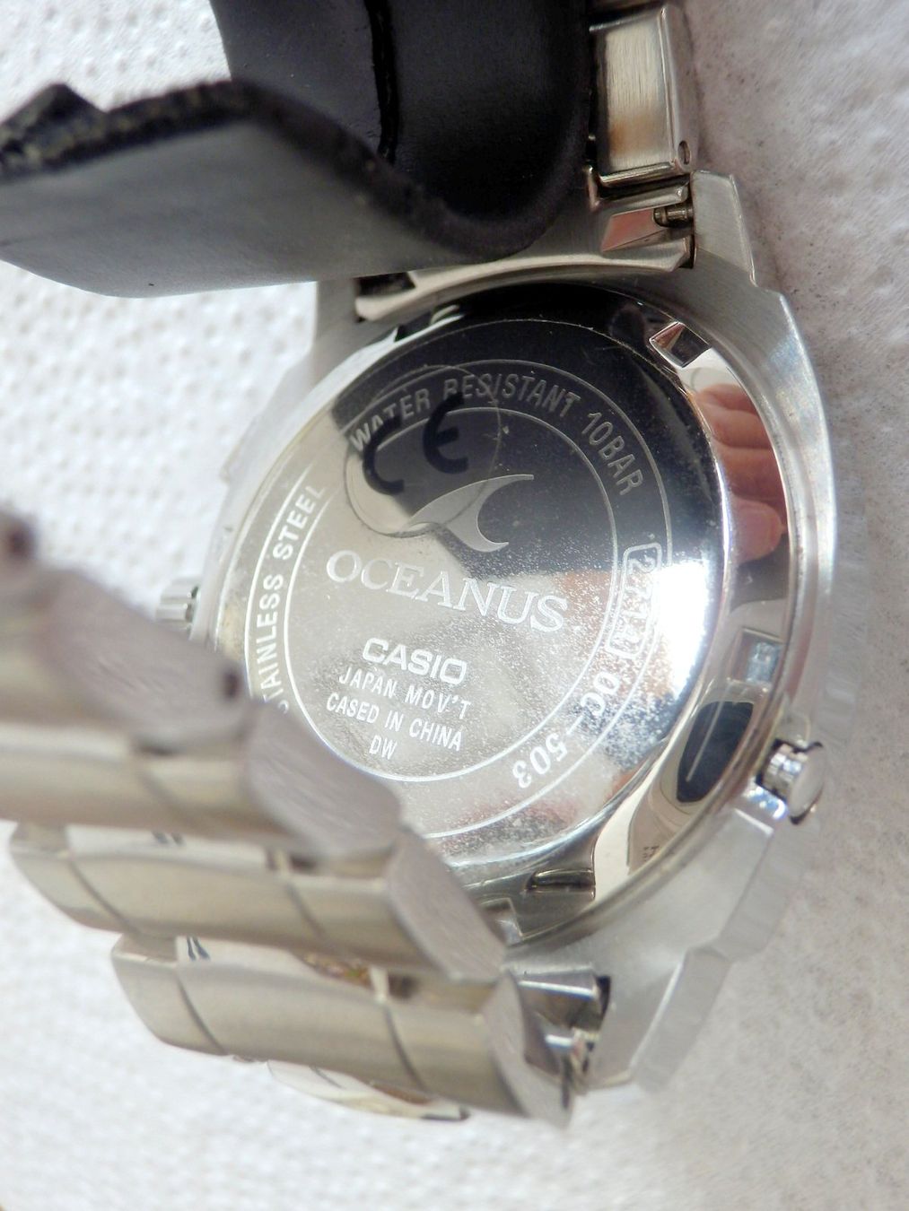 Casio Orologi: Casio Oceanus, Chronograph, Alarm, Quartz, neuwertig mit Box – Usato da Ueberstorf venduto da dinbau 9