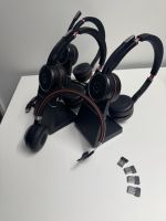 3x Jabra Evolve 75 mit Ladestation