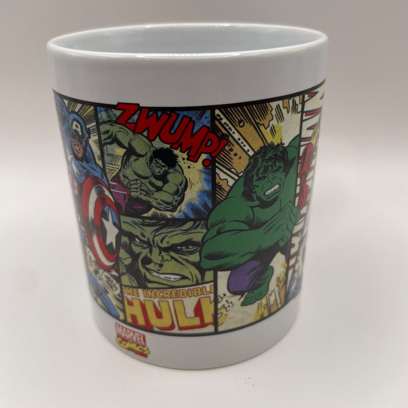 Tazze: Marvel Comics Tasse Kaffeebecher Hulk Thor Iron Man Captain – Usato da Bubikon venduto da SwissSecondLife 1