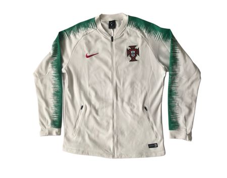 Portugal Jacke Vintage Nike weiss Grösse L wie Neu