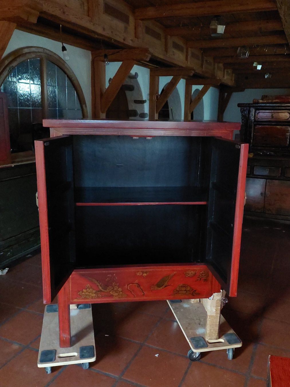 Armadi: Asiatischer Schrank rot – Nuovo (secondo la descrizione) da Cham venduto da mjg1901 2