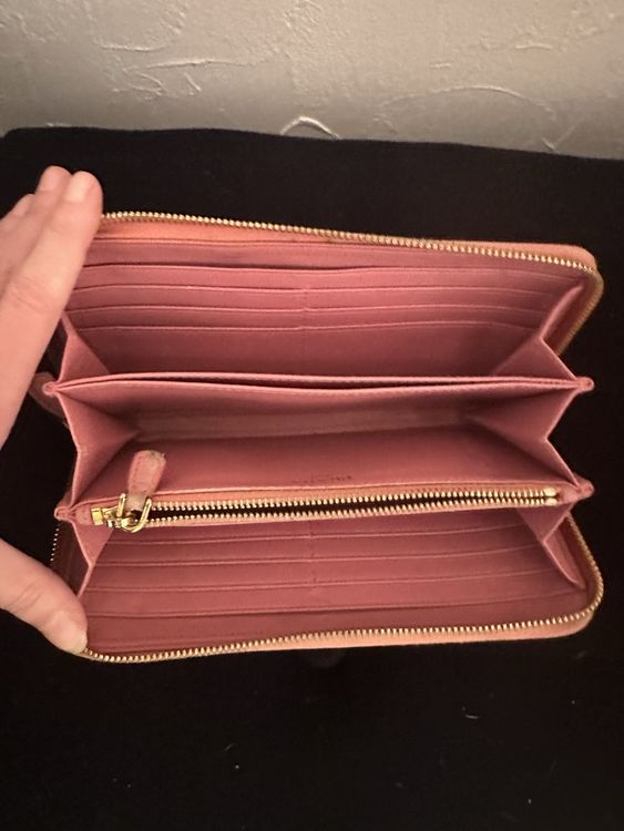 Prada Portamonete: Prada Portemonnaie Saffiano Rosarot – Usato da Jona venduto da Dincercestan 2