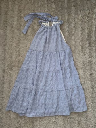 Dress blue Bershka size XS perfect condition