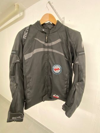 Motorradjacke Richa Textil - Men black Gr. L