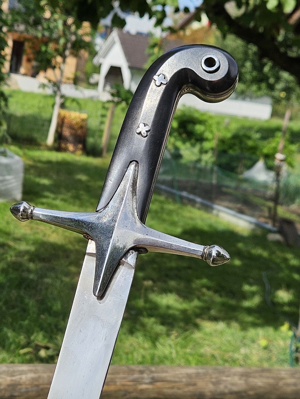 Stichwaffen: KILIC, MAMLUKENSÄBEL, ENGLAND. – Gebraucht aus Maschwanden von OliverM05 3
