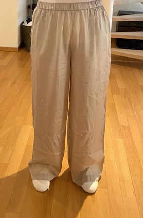 Aspesi leichte Sommerhose in Crush Optik italienische Gr.48