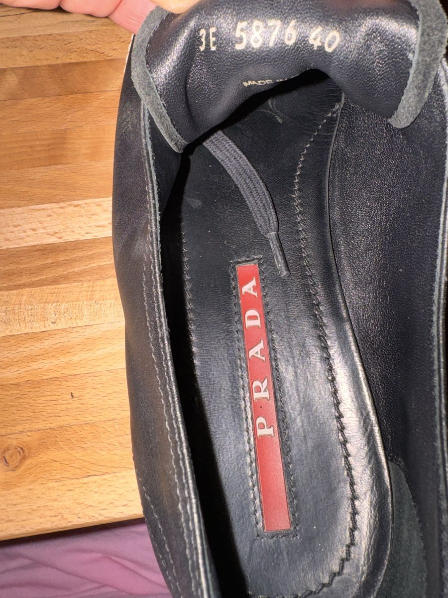 Scarpe da uomo: Prada gr 40 – Usato da rorschach venduto da Mona1609 4