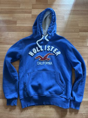 Hollister Hoodie / Kapuzenpullover Grösse M Blau