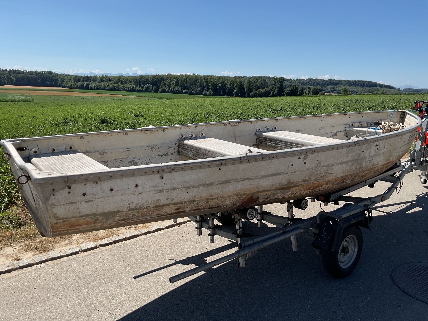 Bateaux: Motorboot/Fischerboot Spiboot Champion 2 – Défectueux à Hagneck par Kobogero 2